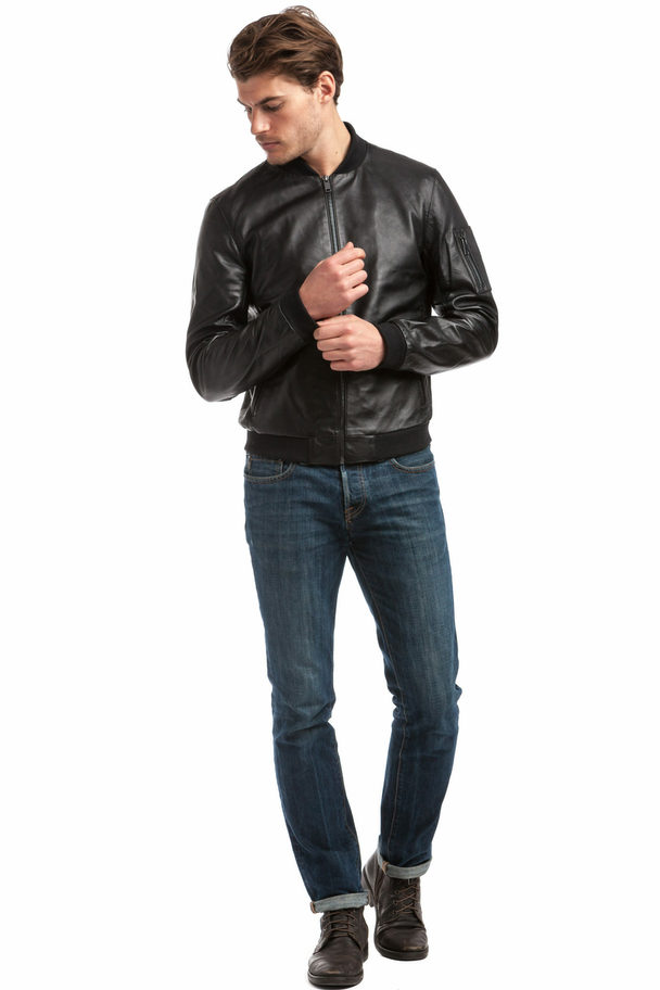 Chyston Leather Jacket Karim