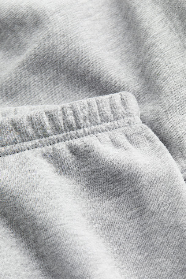 H&M 2-teiliges Sweatshirt-Set Hellgraumeliert