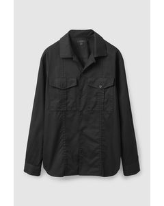 Relaxed-fit Utility Shirt Black