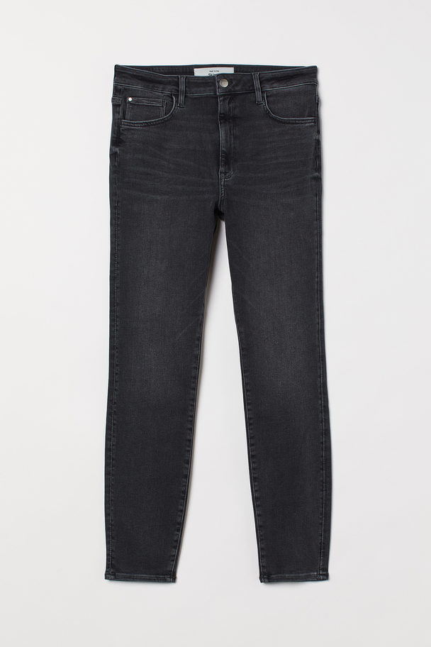 H&M H&m+ True To You Skinny High Jeans Sort