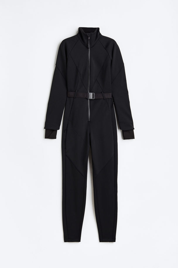 H&M Water-repellent Ski Suit Black
