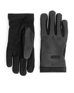 Hestra Mason Gloves Dark Grey/black