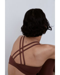 Softmove™ Light Support Sports Bra Rust Brown