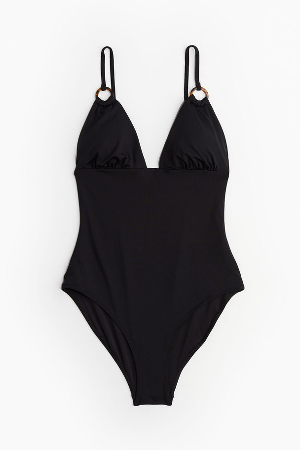 H&M Badpak Met Padded Cups Zwart