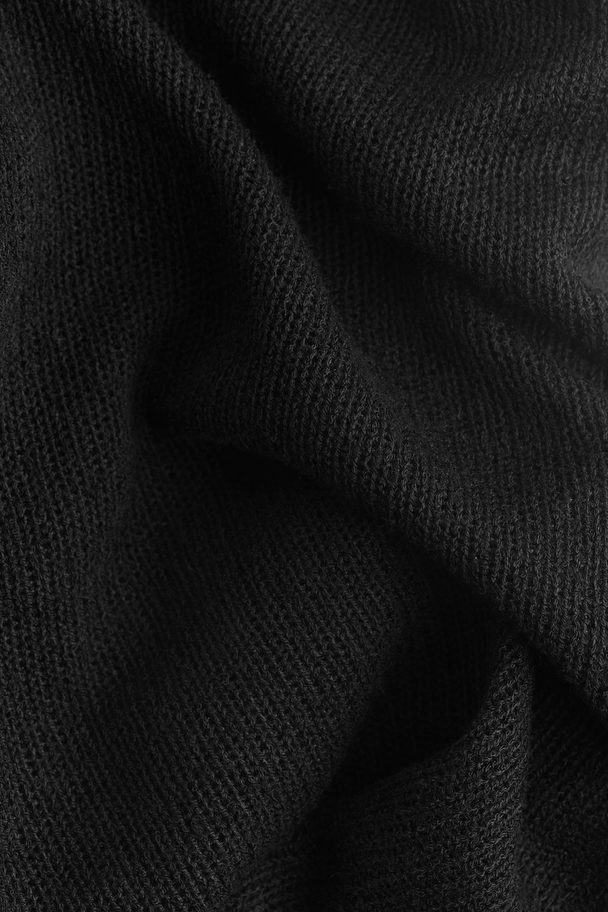 H&M Knitted Vest Top Black