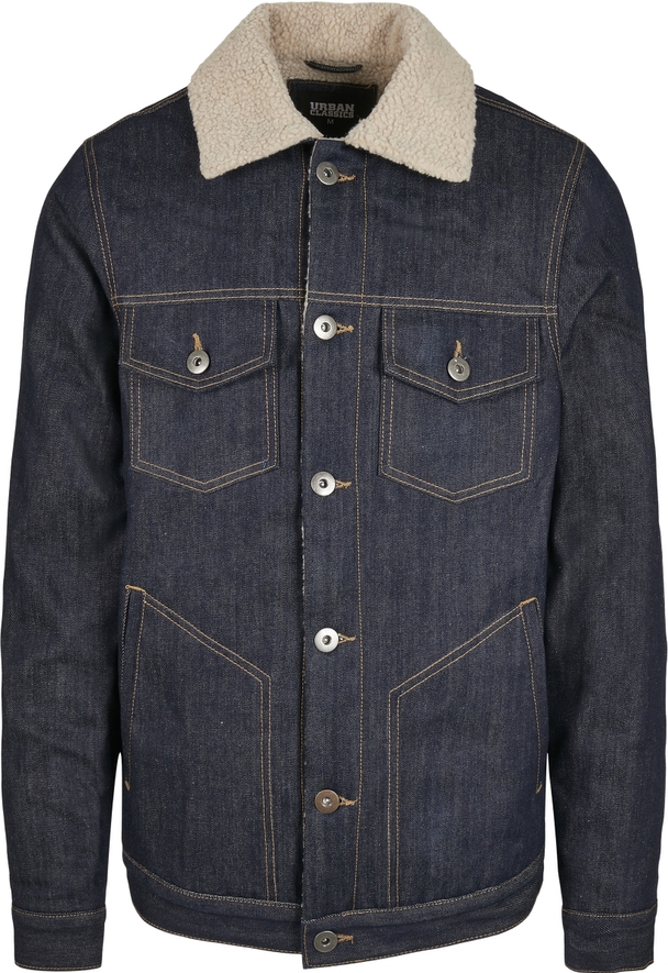 Urban Classics Herren Sherpa Lined Jeans Jacket