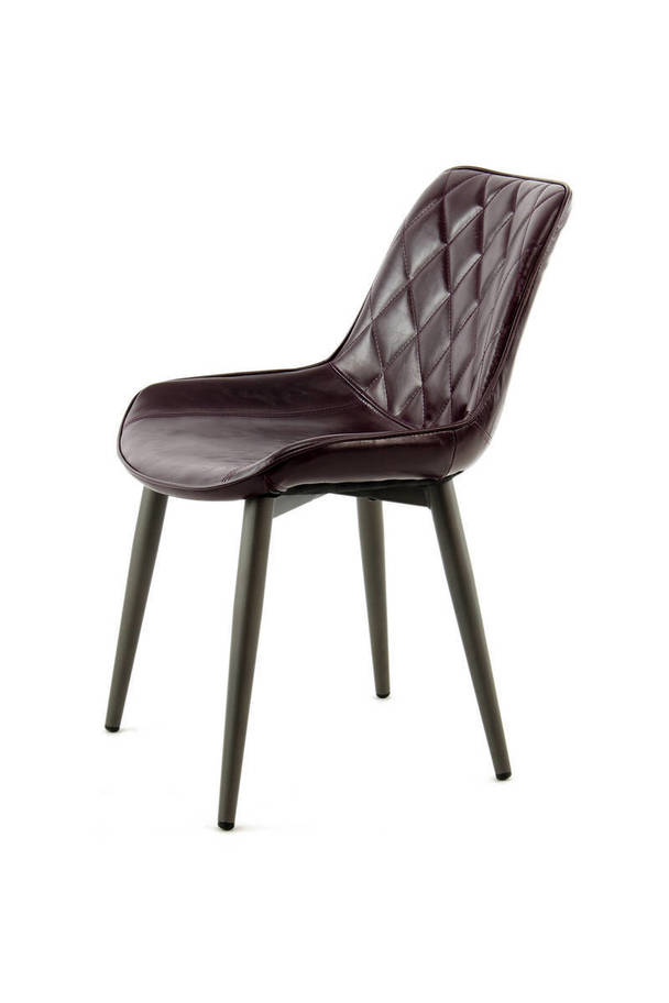 360Living Chair Cecil 110 2er-set Dark Violett