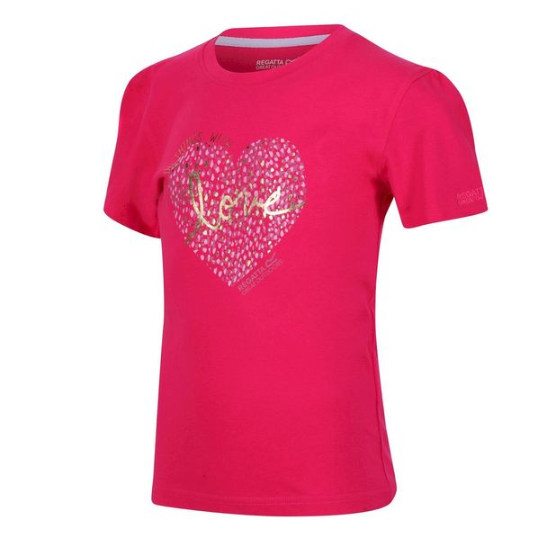 Regatta Regatta Childrens/kids Bosley V Heart T-shirt