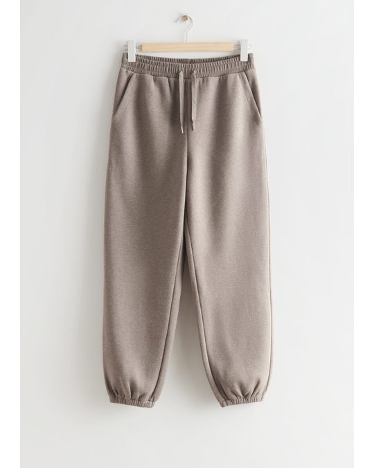 & Other Stories Relaxed Drawstring Joggers Mole