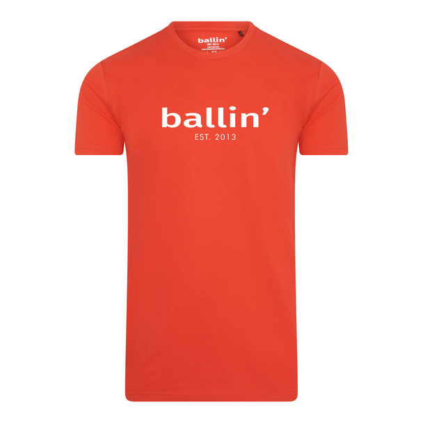 Ballin Est. 2013 Ballin Est. 2013 Tapered Fit Shirt Red