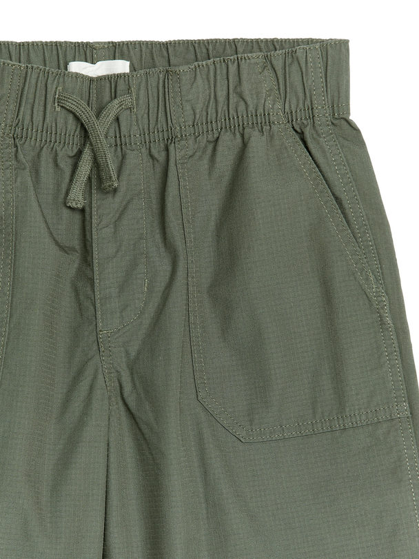 ARKET Utility Shorts Green