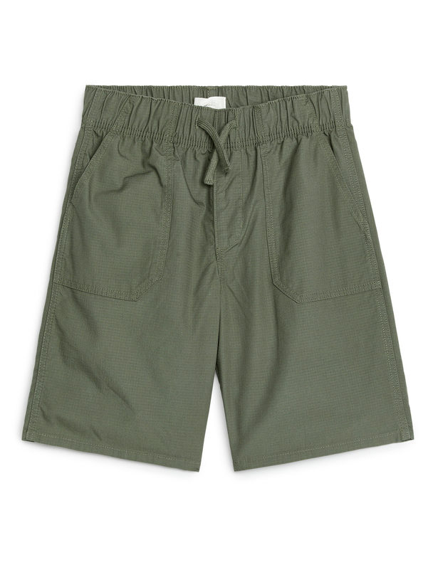 ARKET Utility Shorts Green