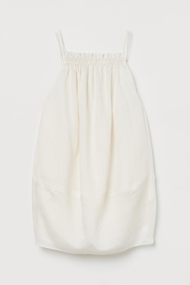 H&M Lyocell-blend Dress White