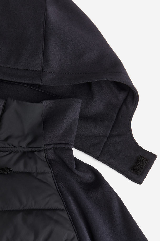 H&M Padded Sports Jacket Black