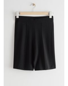 Fitted Shorts Black