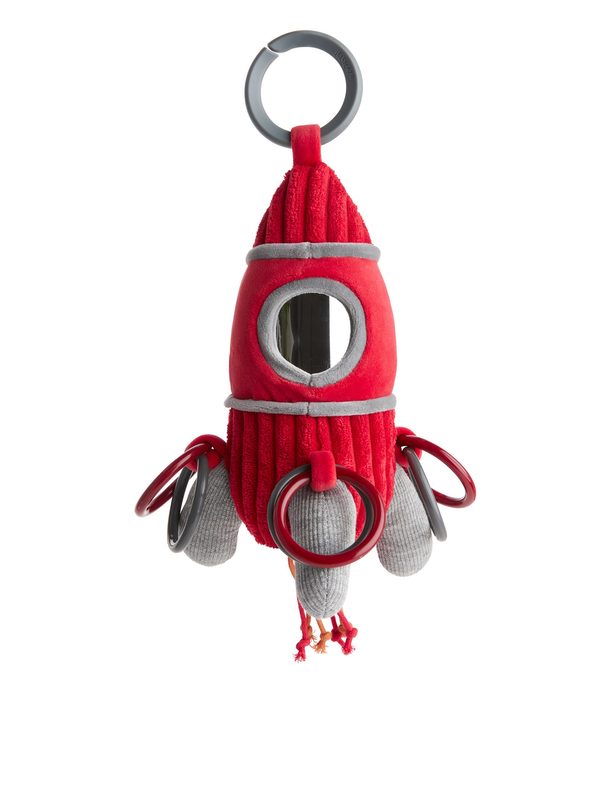 Arket Jellycat Cosmopop Rocket Activity Toy Red