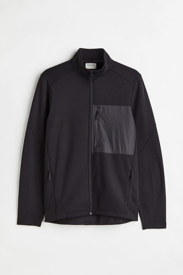 H&M Mid Layer Jacket Black
