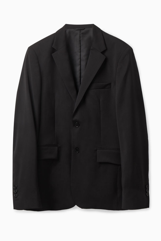COS Slim-fit Tailored Blazer Black