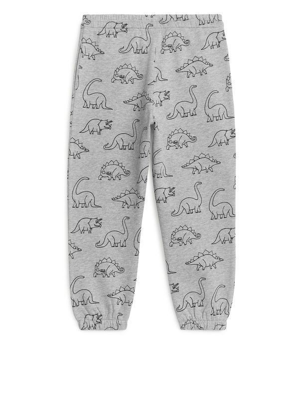 ARKET Joggingbroek Van French Terry Grijs/dino