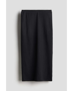 Jersey Maxi Skirt Black